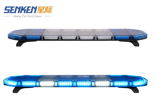 Série TBDA3: barra de luz de advertência de LED espiral ultrafina-